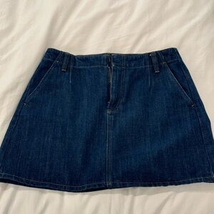 NWT dark denim skirt.